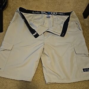 Men's Salt life 38w hybrid Khaki cargo shorts